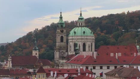 ein blick auf prag in der tschechischen republik