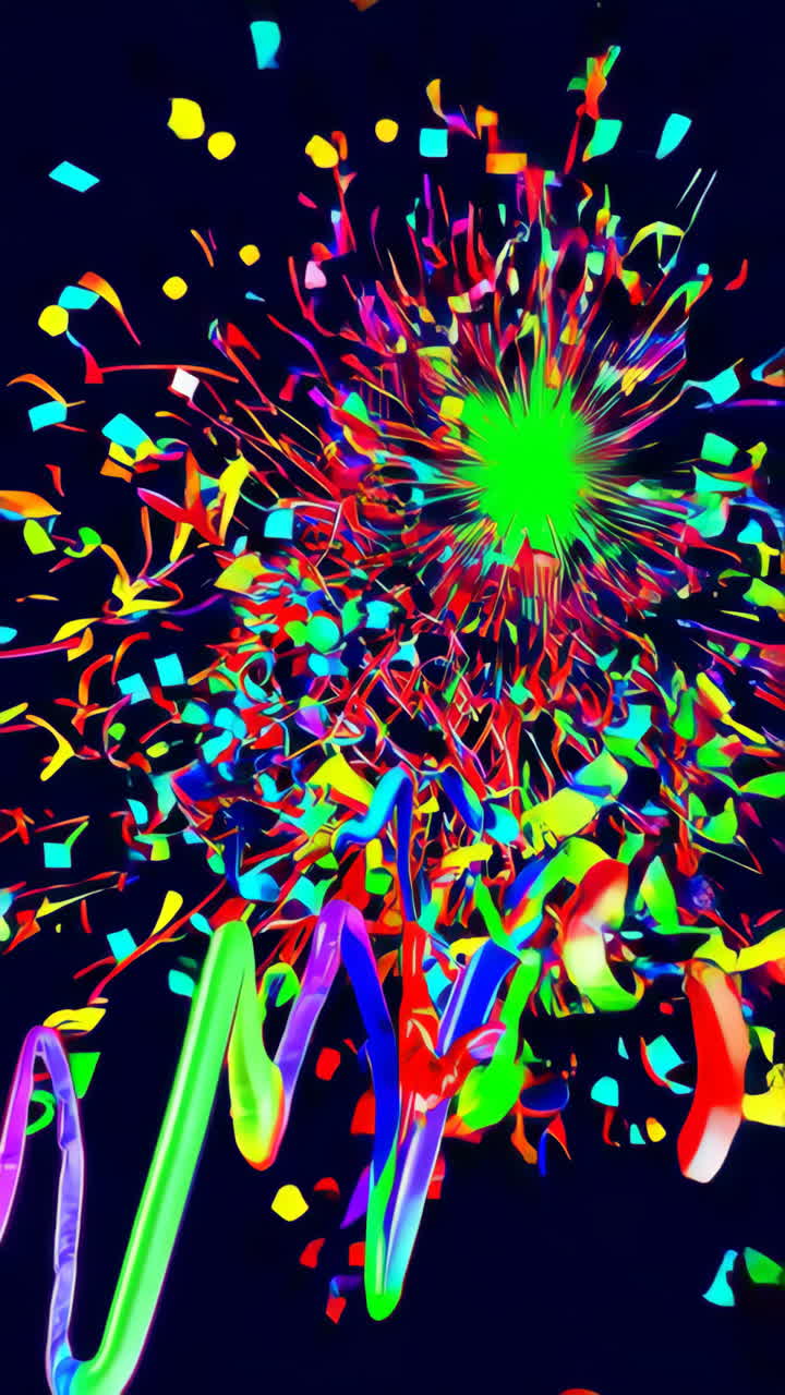 Vibrant Abstract Party Celebrations