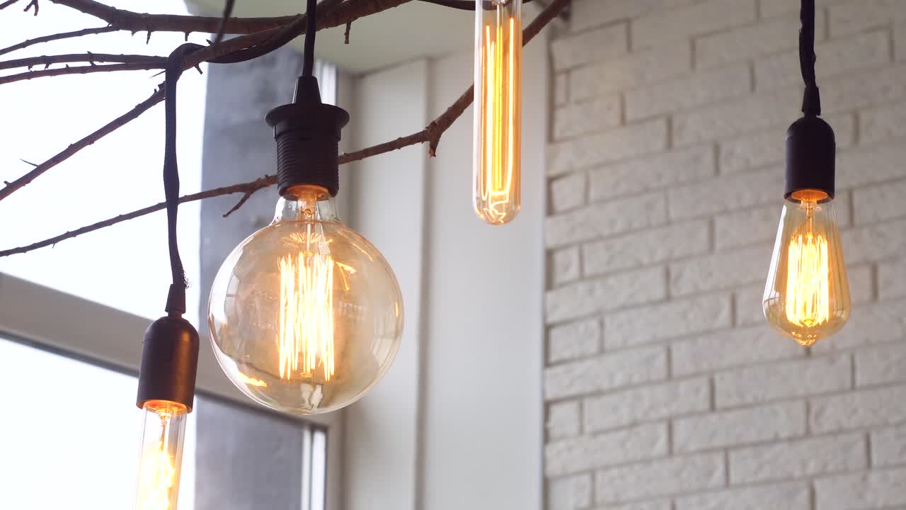 Rustic Edison Bulb Chandelier