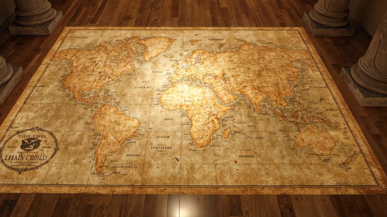 Vintage World Map
