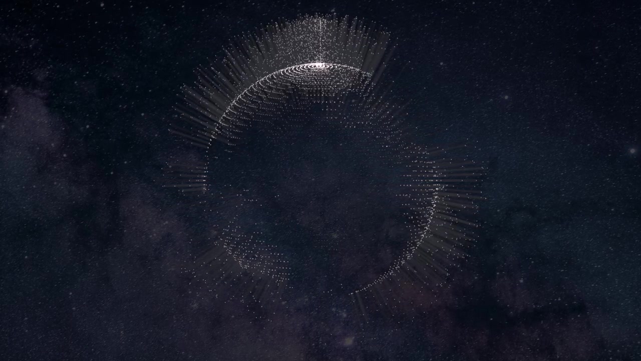 Earth representing global data connectivity in space