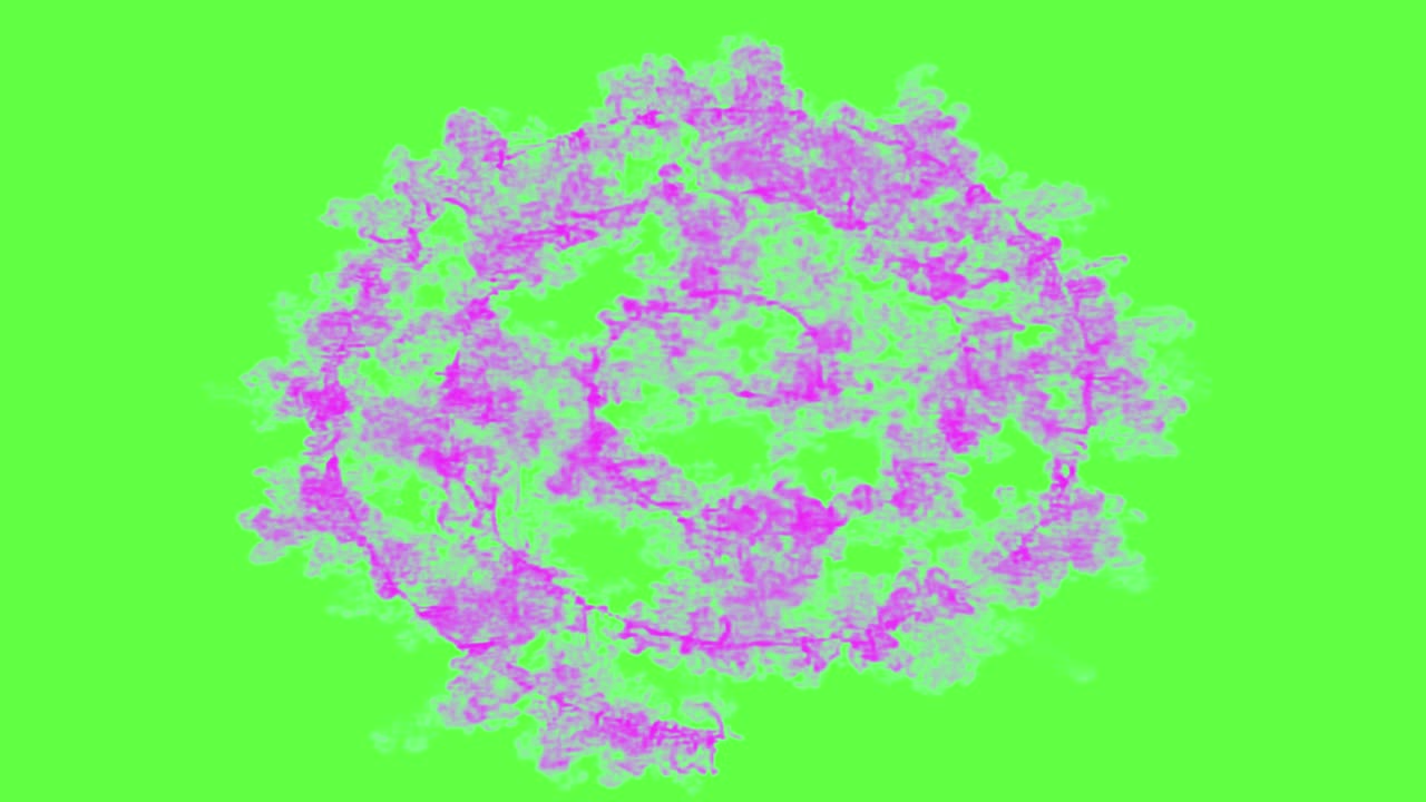 Motivo a spirale astratto rosa e verde