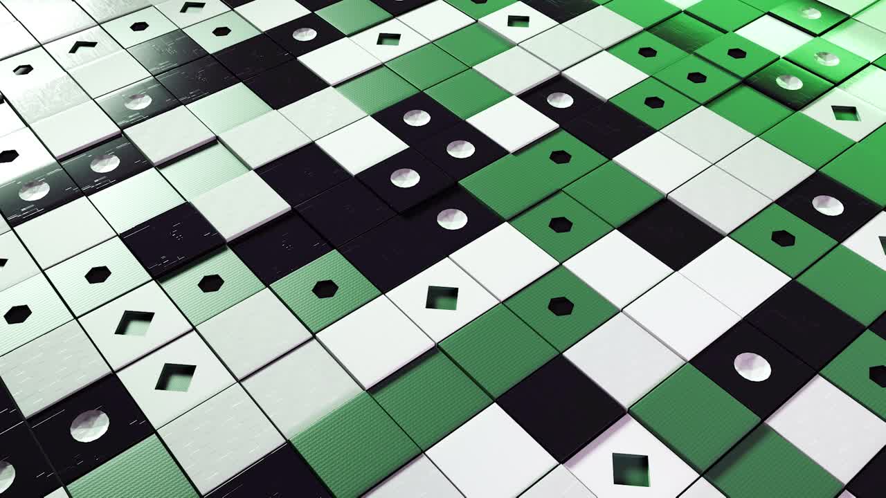 patrón geométrico abstracto de cuadrados