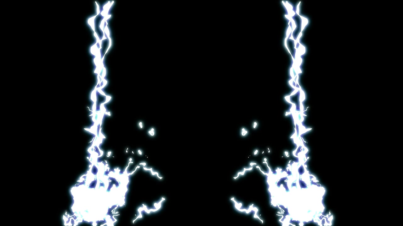 Lightning Thunder energy animation motion graphics