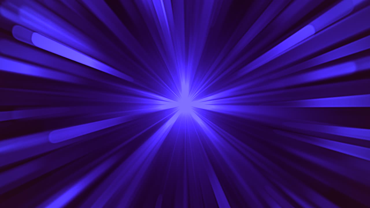 rayos y líneas púrpuras abstractas en estilo de los años 80