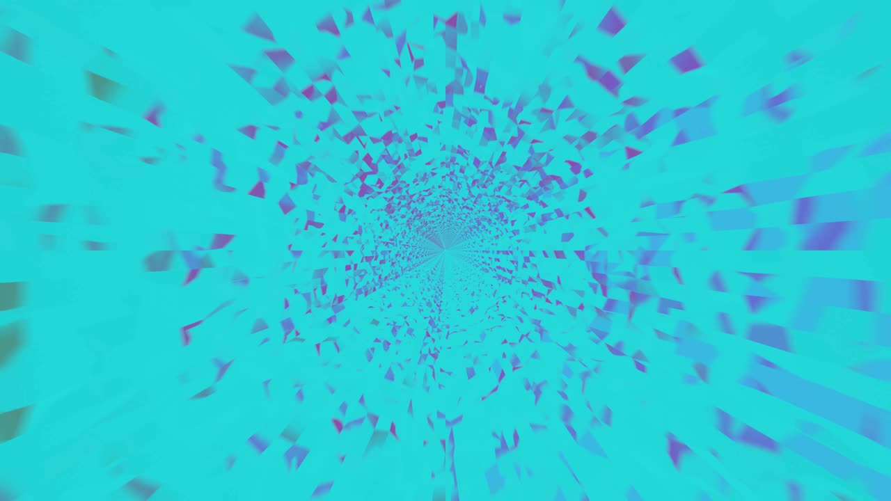 efectos de zoom futuristas, infinito o bucle sin costuras. animación de un fondo de concepto de tecnología dinámica de zoom abstracto.