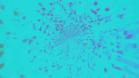 efectos de zoom futuristas, infinito o bucle sin costuras. animación de un fondo de concepto de tecnología dinámica de zoom abstracto.