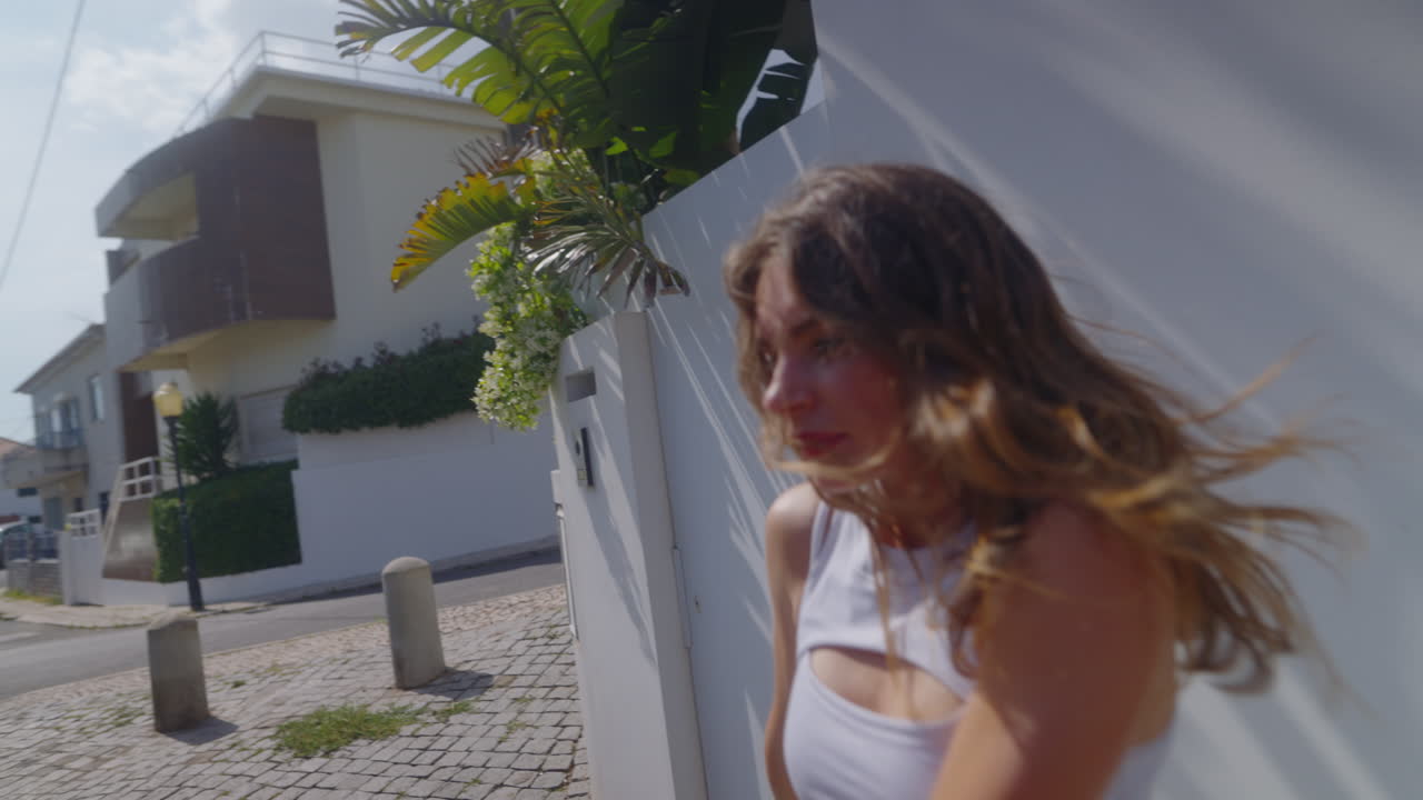 Woman Running/Jogging Outdoors