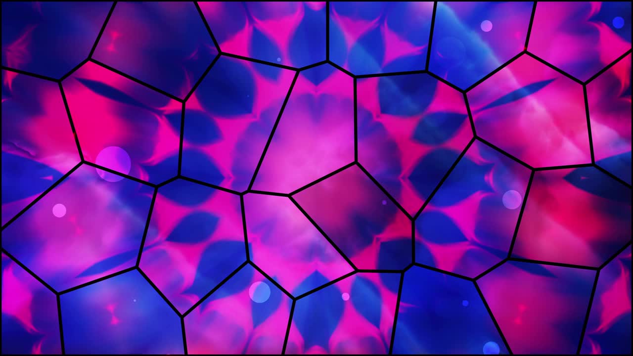 Glowing Abstract Background Loop