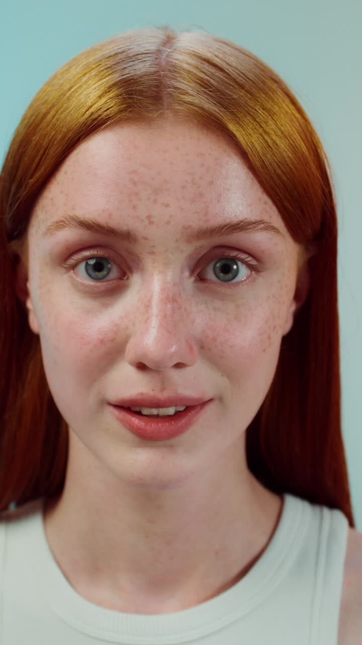 Woman Applying Face Mask