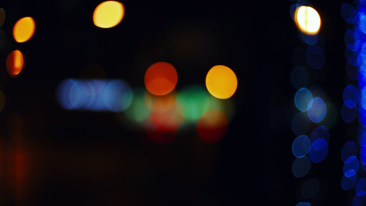 desfocado bokeh cristmas chispas luces fondo abstracto.