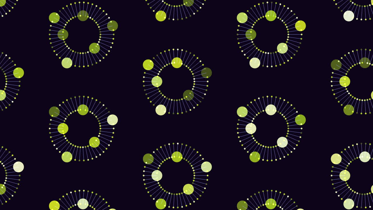 Blue circle pattern a captivating background design on black