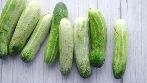 close up of slice of cucumber in a bowl on table