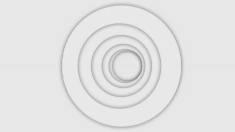 diseño de círculos concéntricos abstractos