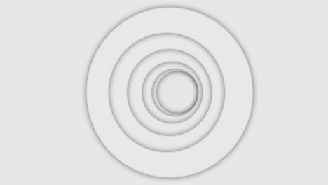 abstract concentric circles design