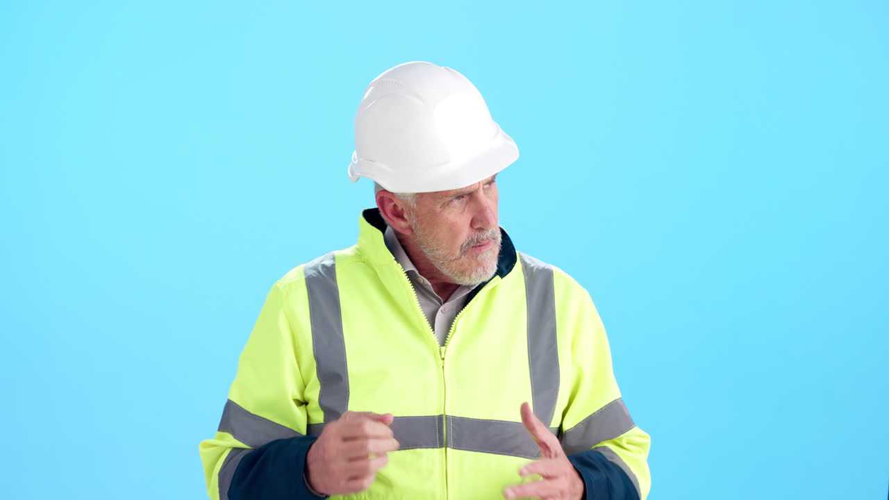 Man in Hardhat and Safety Vest