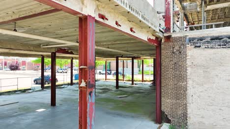 panorámica a la otra parte de la estructura