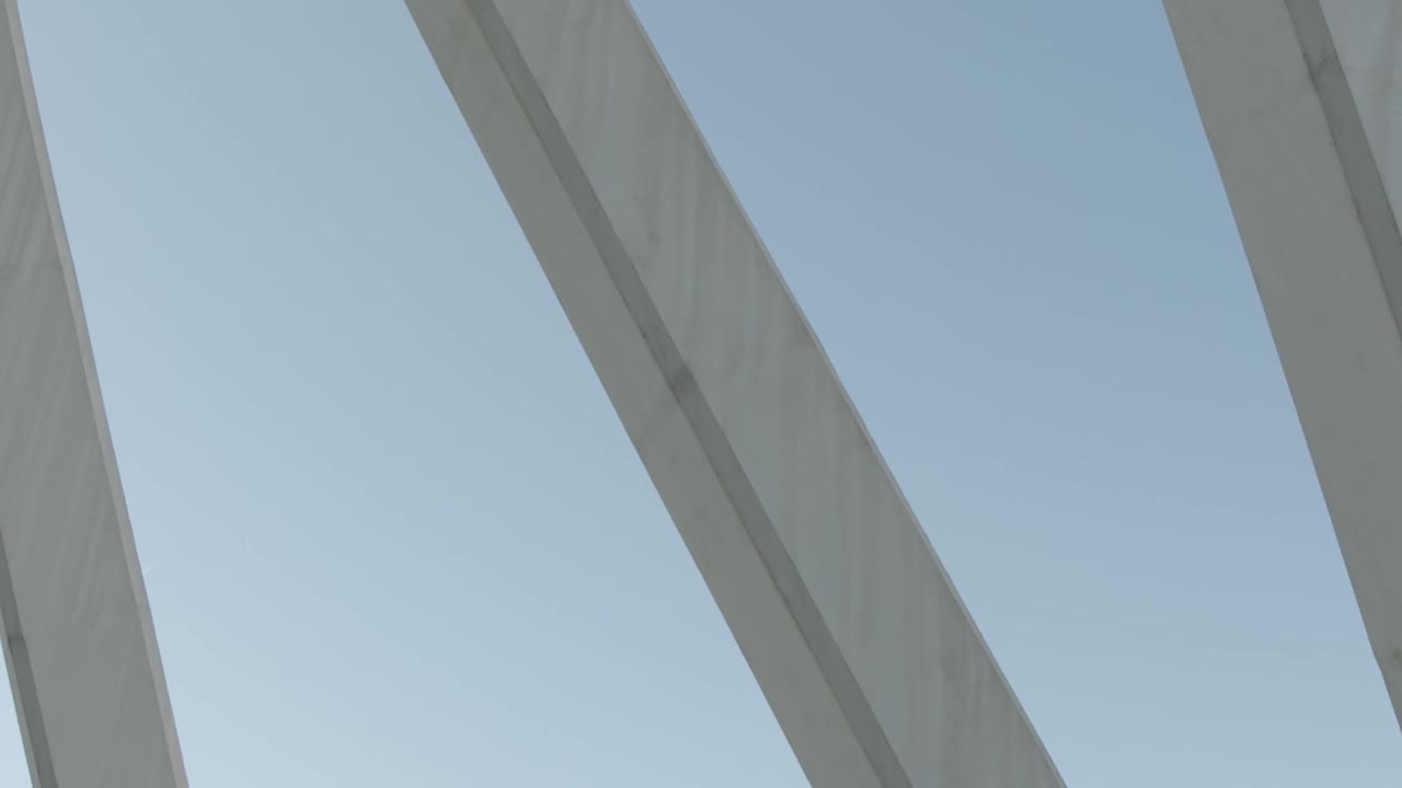 tiro inclinado de la arquitectura del principe felipe