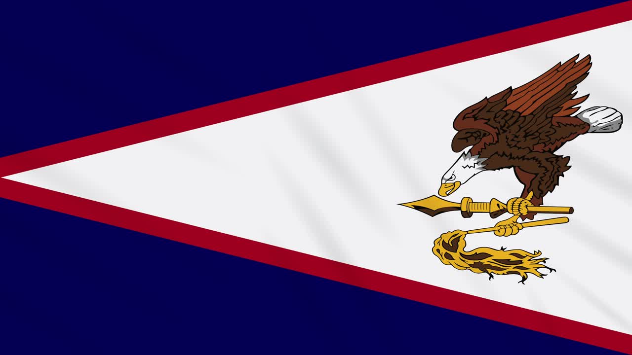 아메리칸 사모아 발을 흔드는 천 배경, 루프