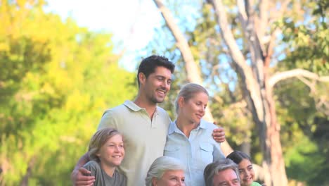 Grandparents-with-their-family-in-the-park