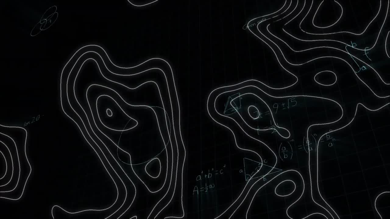 animación de ecuaciones matemáticas sobre formas