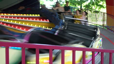 spinning music express carnival ride