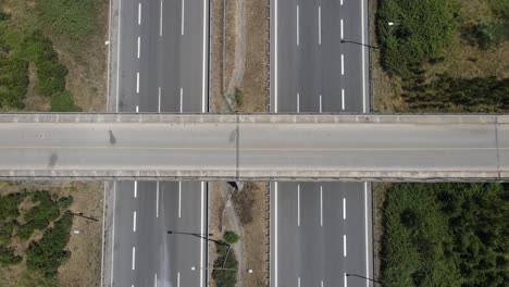 Drone-Aéreo-De-Carretera-De-Asfalto