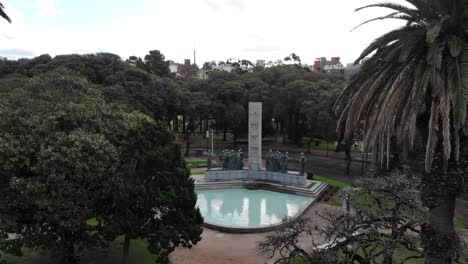 Drohne-Luftaufnahmen-Skulptur-Parque-Rodo-Montevideo-Uruguay