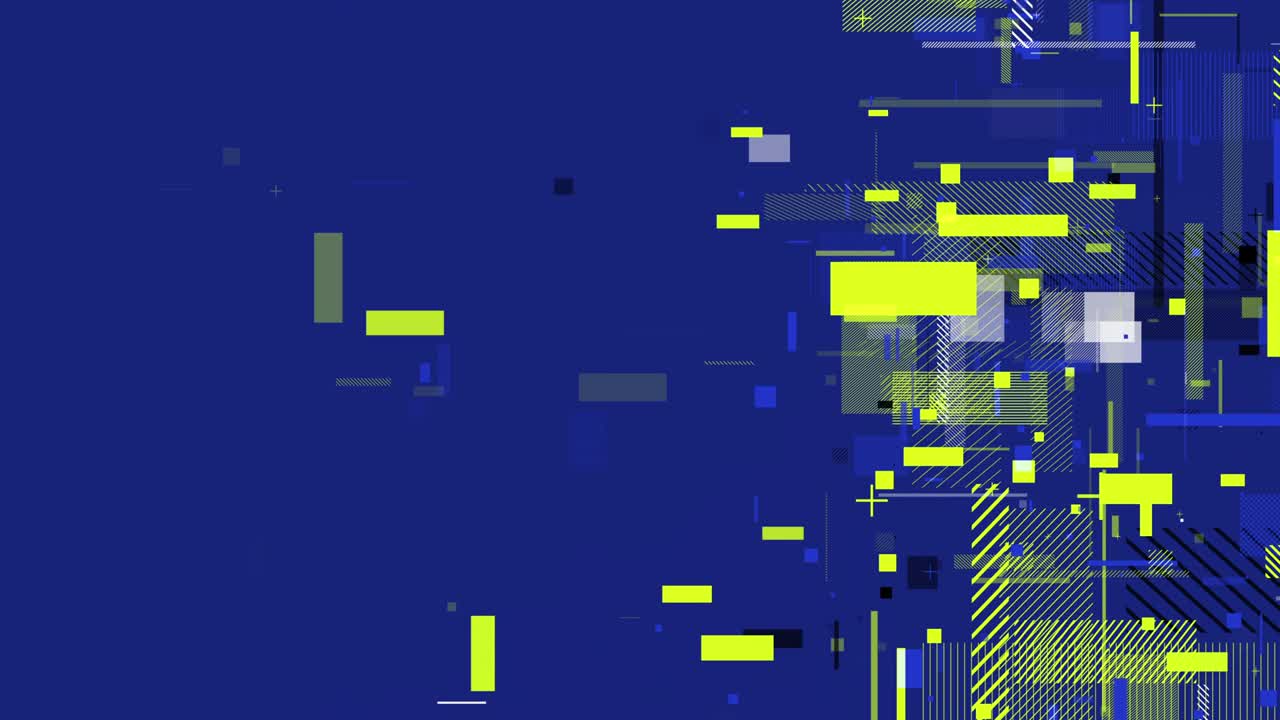 objetos planos azules y amarillos abstract.side.with textarea[loop]