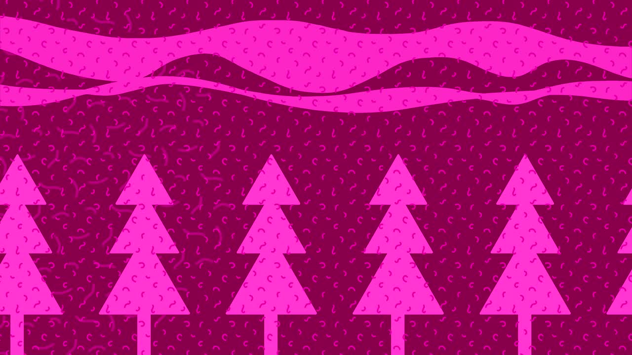 기하학적 모양을 가진 추상적인 루프 된 배경