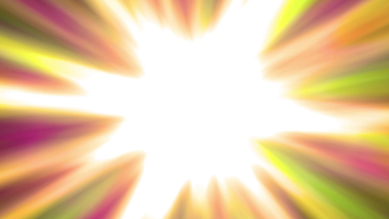 rayo de luz del sol bucle gráfico vj