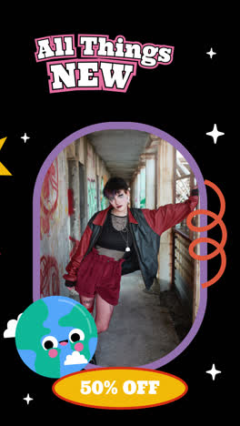 all things new: 50% off alternative fashion sale