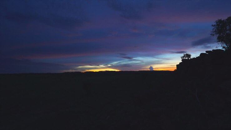 Timelapse Outback Kimberlies Tramonto Natura Selvaggia Australia Occidentale Roccia Rossa di Taylor Brant Film