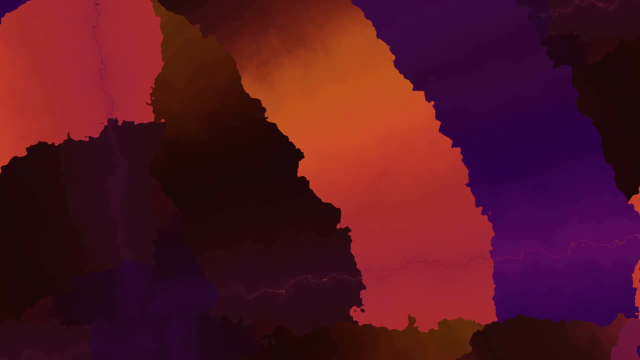 Abstract Colorful Design Background Loop