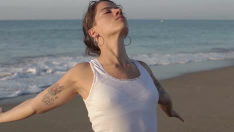 young woman doing yoga 37