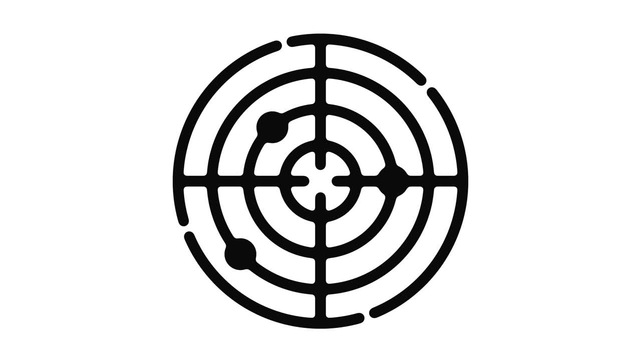 레이더 라인 모션 그래픽