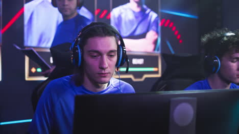 esports team competing in a gaming tournament