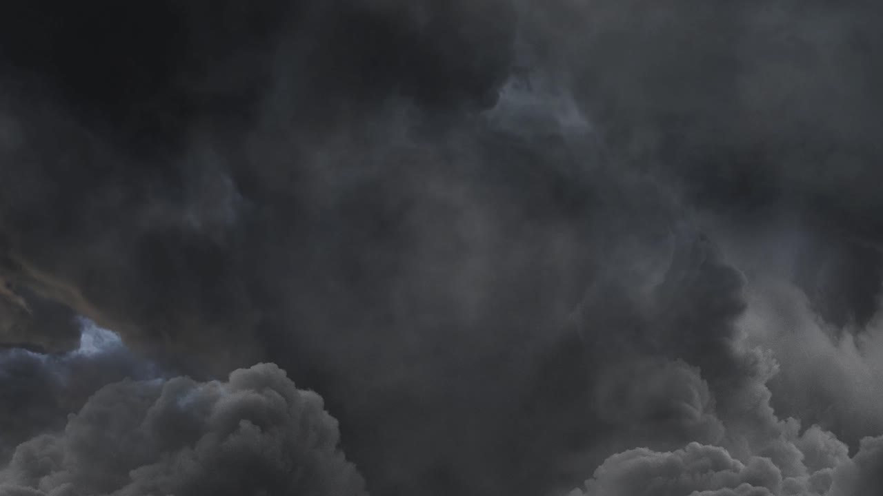 번개, 천둥, 폭풍, 어두운 구름