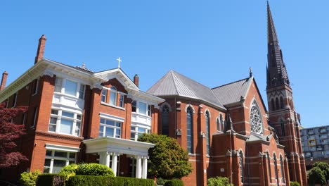 st. andrew's cathedral,victoria, canada, british columbia.