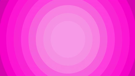 animación de tonos móviles de fondo de círculo concéntrico rosado