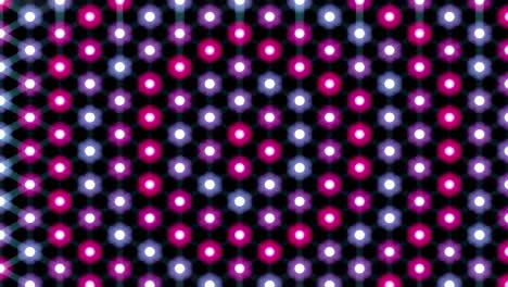 circles lights retro video background