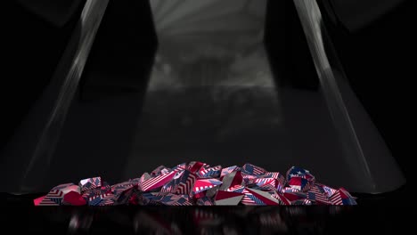 usa us collapse flag united states of america american 4k