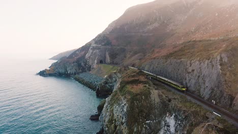 The-Dublin-Dart-going-through-the-mountains-of-Bray