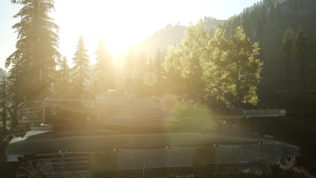 старый ржавый резервуар в лесу