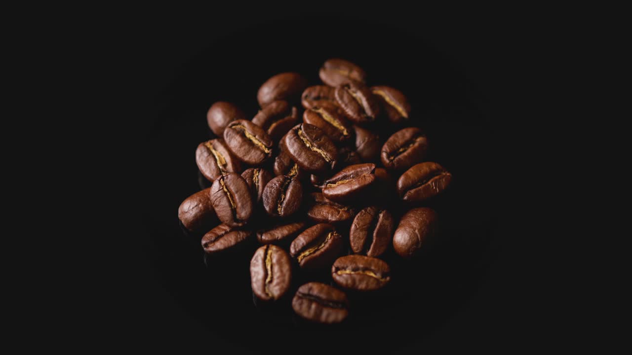 커피 콩 배경 (루핑)