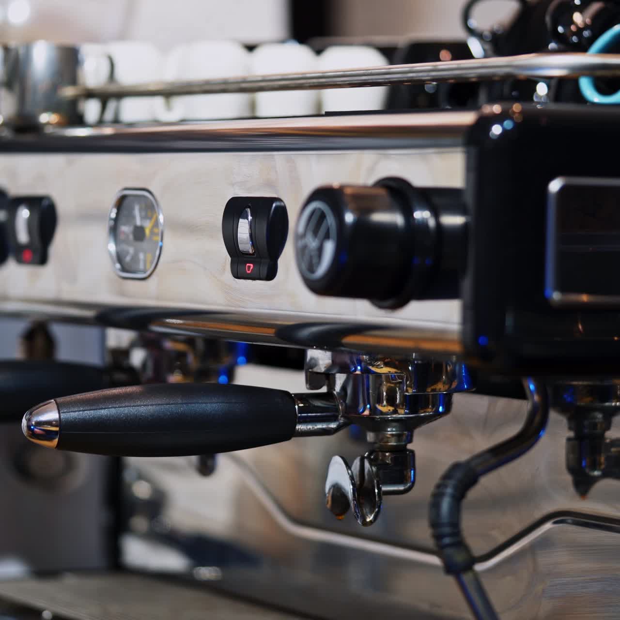Bartender preparing coffee drink