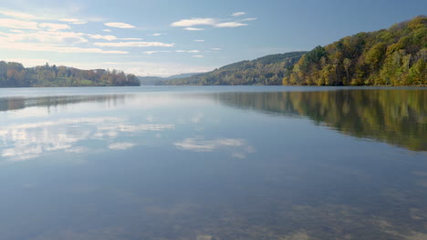 timelapse of water ripples over a lake during summer