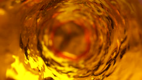 golden vortex in liquid