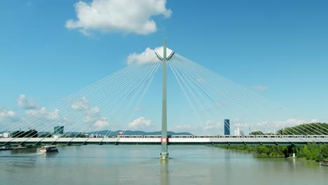 Vienna-city-bridge-over-danube-river