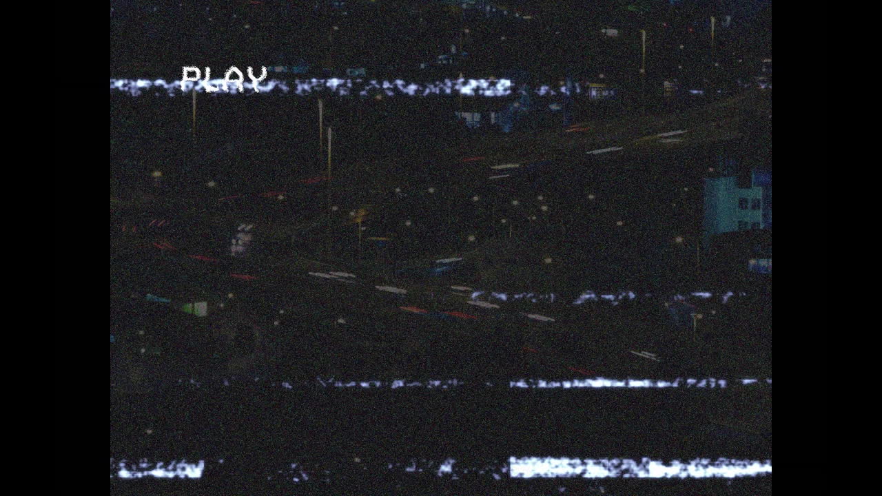 animación de la interferencia sobre el paisaje urbano